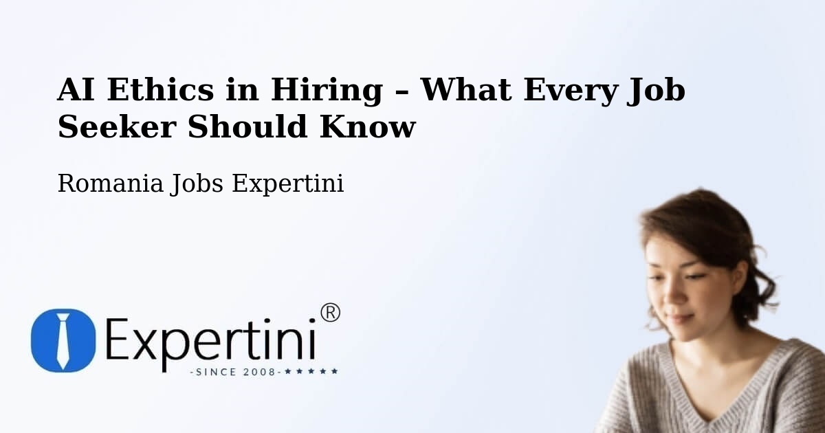 AI Ethics in Recruitment & Hiring – Comuna Lăpuşata - Comuna Lăpuşata, Romania Jobs Expertini