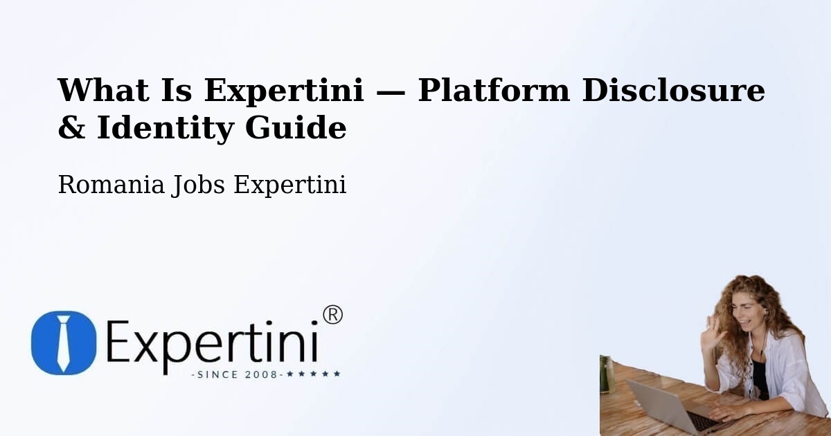 What Is Expertini — Platform Disclosure & Identity Guide – Comuna Lăpuşata